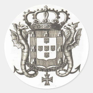 Sticker Rond crête portugaise
