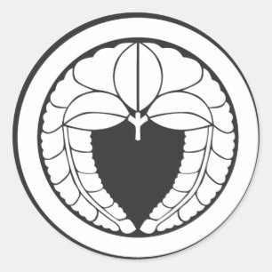 Sticker Rond [Crêtes de famille] Fleurs