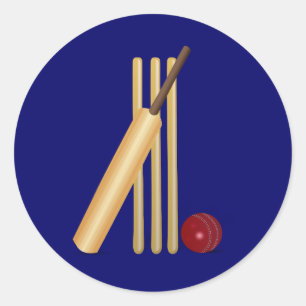 Sticker Rond Cricket