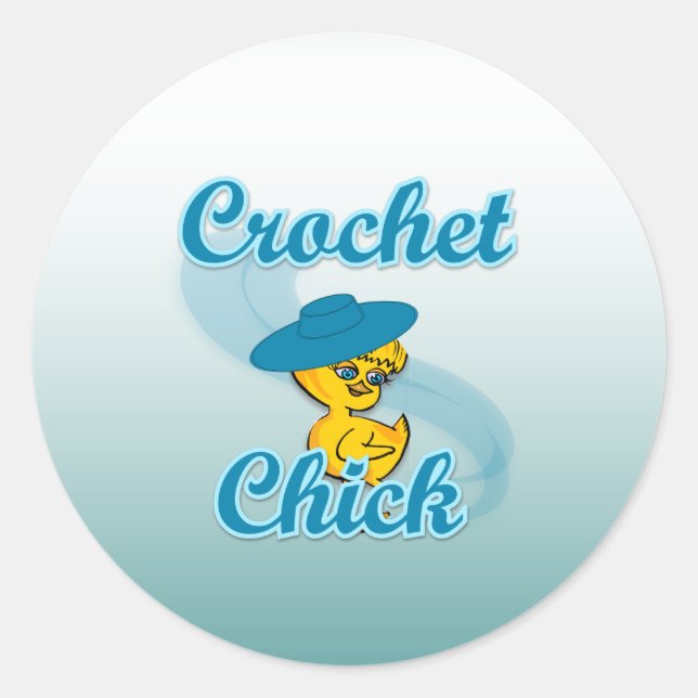 Sticker Rond Crochet #3a (Devant)