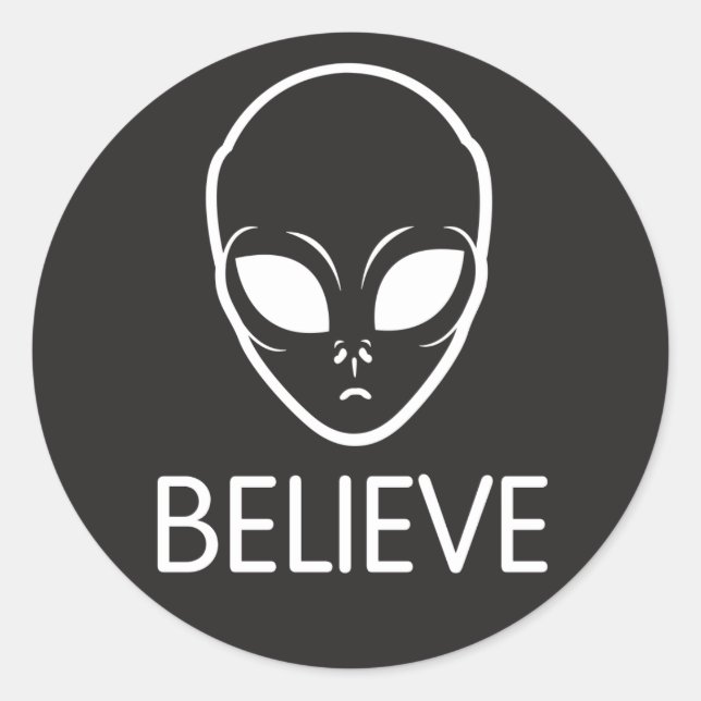 Sticker Rond Croire (Devant)