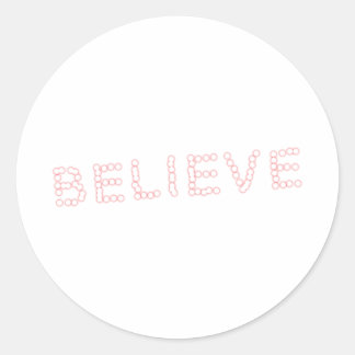 Sticker Rond croire