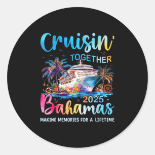 Sticker Rond Croisière en famille Hamas 2025 Hamas Va