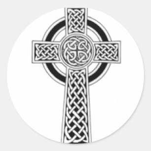 Sticker Rond Croix celtique 1
