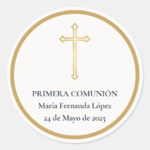 Croix d'Or de Première Communion