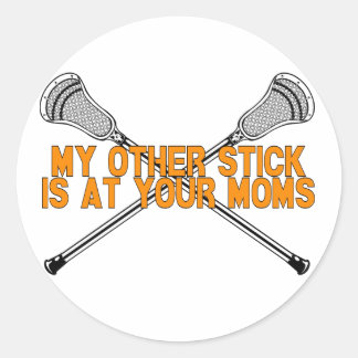 Sticker Rond Crosse Mon Autre Bâton