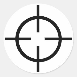 Sticker Rond Crosshire
