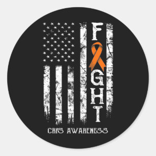 Sticker Rond Crps Nous Guerrier Drapeau Rsd Crps Sensibilisatio