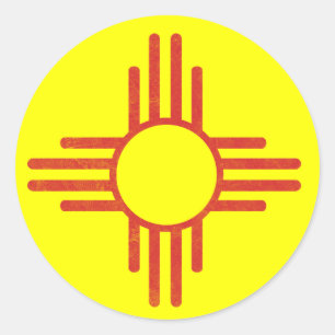 Sticker Rond Cru de Zia