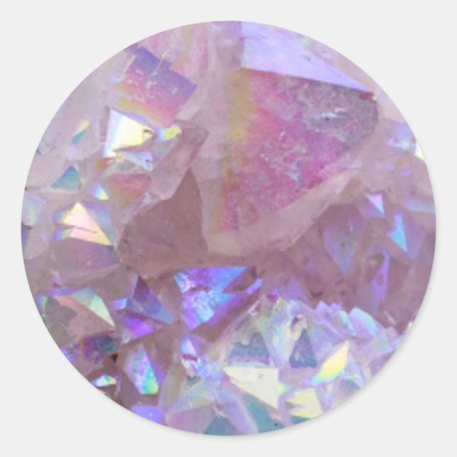 Sticker Rond Crystals (Devant)