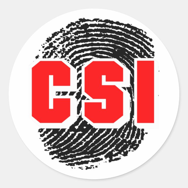 STICKER ROND CSI (Devant)