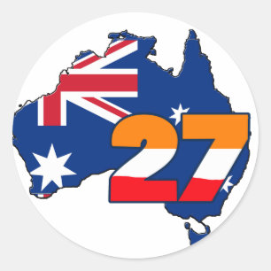 Sticker Rond CSREP27austrailianew
