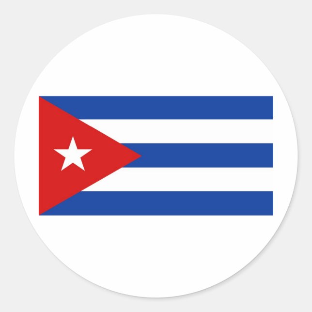 Sticker Rond Cuba (Devant)