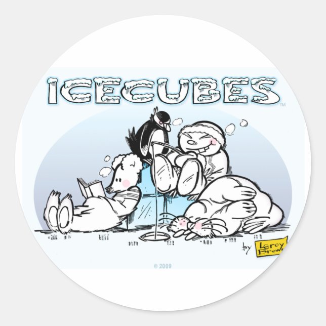 STICKER ROND CUBES (Devant)