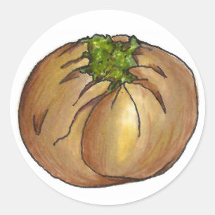 Sticker Rond Cuisine alimentaire de Spinach Knish Jewish Deli N