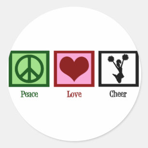 Sticker Rond Cuisine Cheerleading