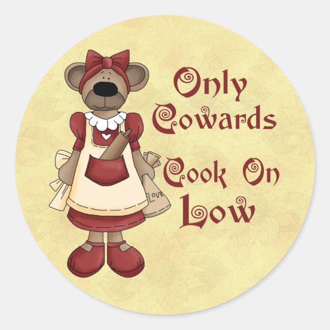 Sticker Rond Cuisines (Devant)