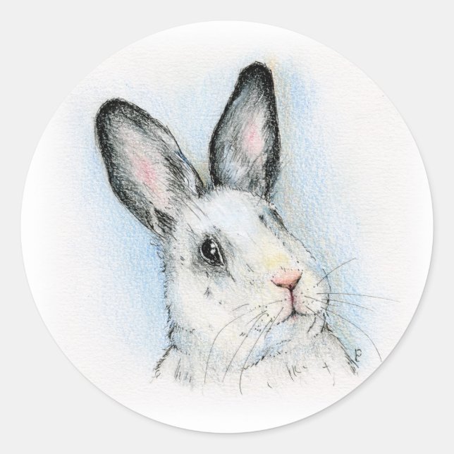 Sticker Rond Curieux (Devant)