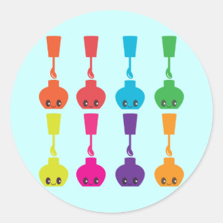 Sticker Rond Cute Clou Polonais !