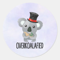 Cute de Pun Koala surkoalaaaated en chapeau supéri