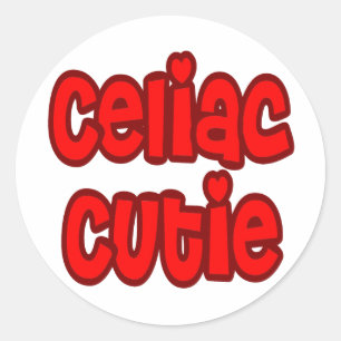 Sticker Rond Cutie coeliaque