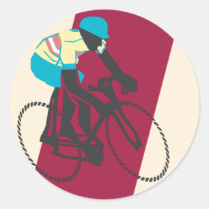 Sticker Rond Cycliste #2
