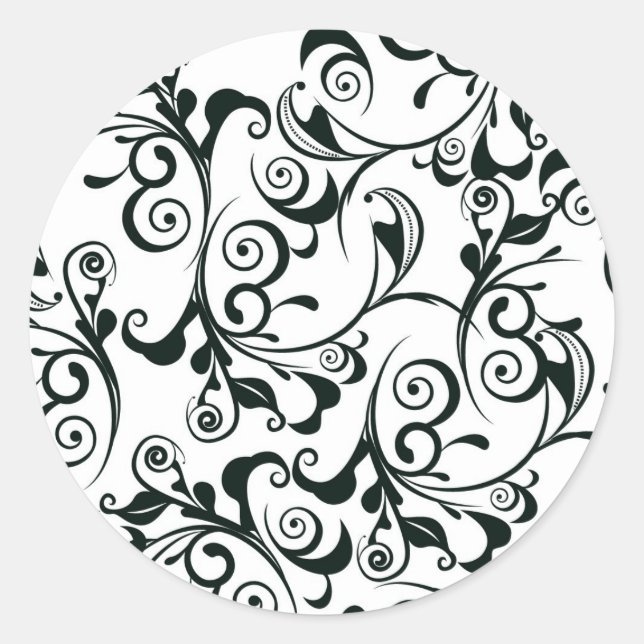 Sticker Rond Damas (Devant)
