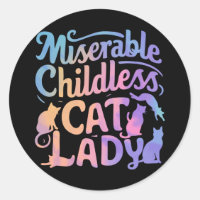 Dame Chaton Sans Enfant Misérable
