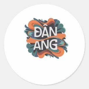 Sticker Rond Danang