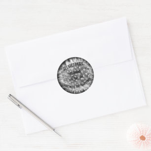 Sticker Rond Dandelion Fuzz