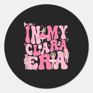 Sticker Rond Dans Mon Clara Era Nutcracker Noël Noël