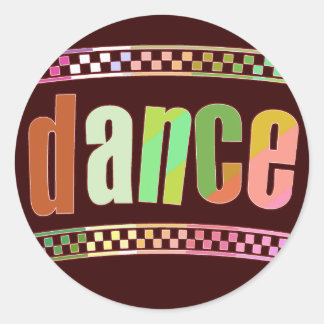 Sticker Rond Danse