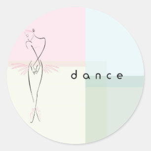Sticker Rond Danse