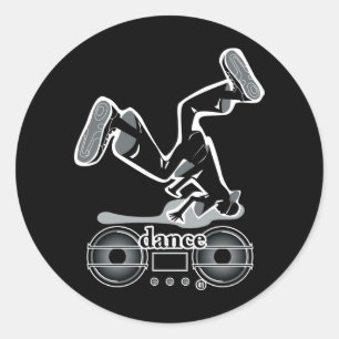 STICKER ROND DANSE2