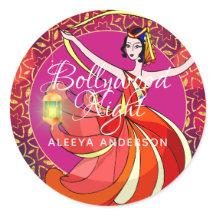 Danseuse de soirée Bollywood moderne personnalisée