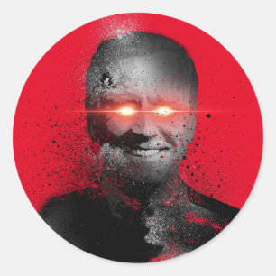 Sticker Rond Dark Brandon