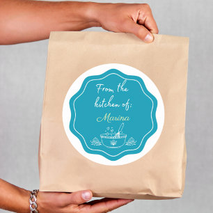 Sticker Rond De la cuisine de / Blue Bakery and Pastry