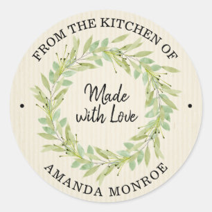 Sticker Rond De la cuisine de la couronne
