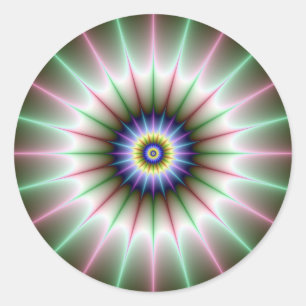 Sticker rond de l'horloge