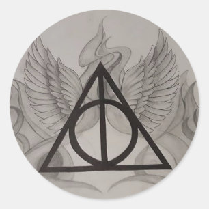 Sticker Rond De mort sanctifie