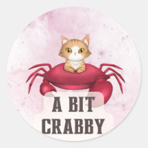 Décal de crabe zodiaque pour les amateurs d'astrol