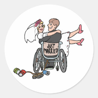 Sticker Rond Décorations mariages 13