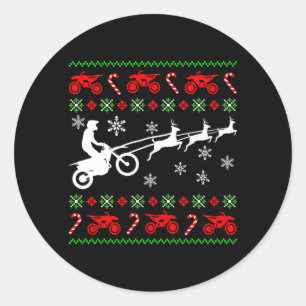 Sticker Rond Deer motocross motocross motocross motocross moto 