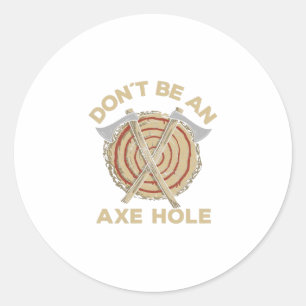 Sticker Rond Défilement Ax