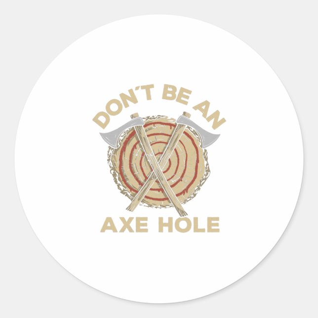 Sticker Rond Défilement Ax (Devant)