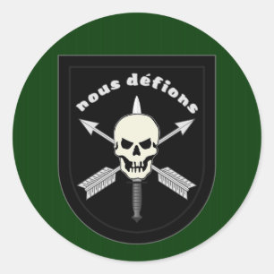 Sticker Rond defions de bon sens