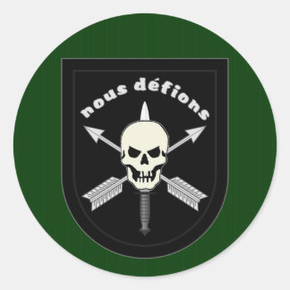 Sticker Rond defions de bon sens