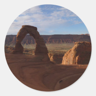 Sticker Rond Delicate Arch II au Parc national des Arches