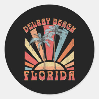 Sticker Rond Delray Beach _2 