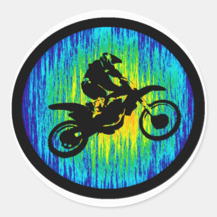 STICKER ROND DÉMARRAGE À FROID DE MX